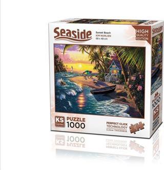 Ks Games Puzzle 1000 Parça Sunset Beach 20798