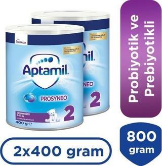 Aptamil 2 Devam Sütü Prosyneo 6-12 Ay 400 gr x 2 Adet