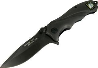 Strider Knives Siyah 21,5 cm Yarı Otomatik , Kemerlikli