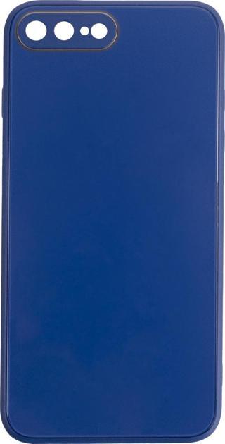ScHitec Deluxe İphone 7 Plus Mat Kılıf Lacivert
