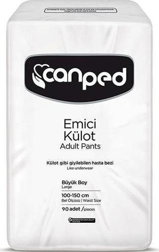 Canped Emici Külot Büyük Boy Large 30 Adet x 3 Adet