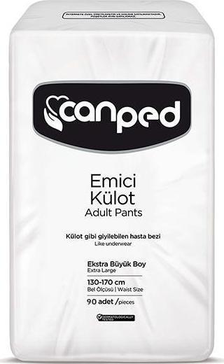 Canped Emici Külot Extra Büyük Boy Large 30 Adett x 3 Adet