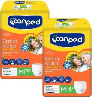 Canped Emici Külot Orta Boy Mediumm 60 lı