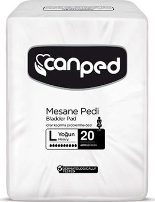 Canped Mesane Pedi Yoğun L Beden 20 Adett