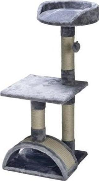 Beeztees Kule Kedi Tırmalama Direği 35x35x82 Cm Gri