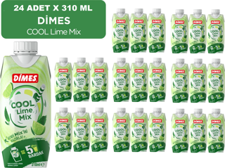Dimes Cool Lime Mix 310 Ml X 24 Adet