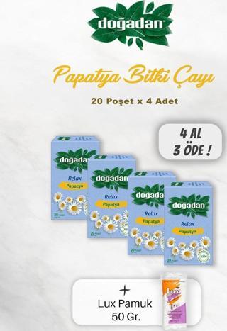 4 AL 3 ÖDE Doğadan Papatya Bitki Çayı, Pamuk