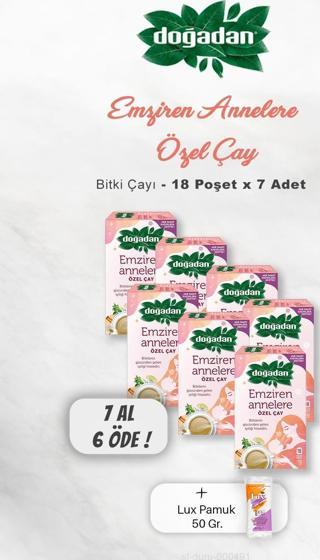 7 AL 6 ÖDE Doğadan Emziren Annelere Özel Bitki Çayı 18'li, Pamuk
