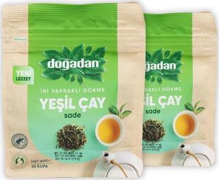 Doğadan Dökme Yeşil Çay Sade 60 gr x 2 Adet