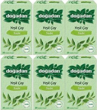 Doğadan Yeşil Çay Sade x 6 adet