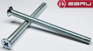 YHB Göbek Kilit, Barel Vidası M5x60 - 100 Adet