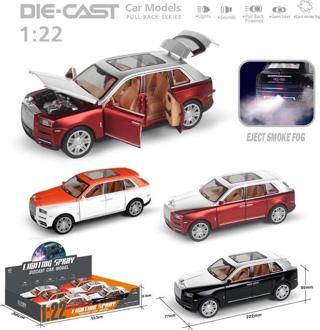 HCL-806PA Çek Bırak 1:22 Sesli Ve Işıklı Buharlı RR-Lüx Metal Jeep