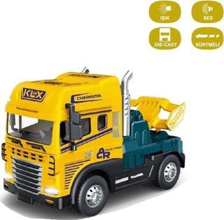KLX600-345 Sürtmeli Işıklı Müzikli 1:24 Çekici (Tır Kafası)