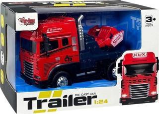 KLX800-247 Sürtmeli Işıklı Müzikli 1:24 Çekici (Tır Kafası)