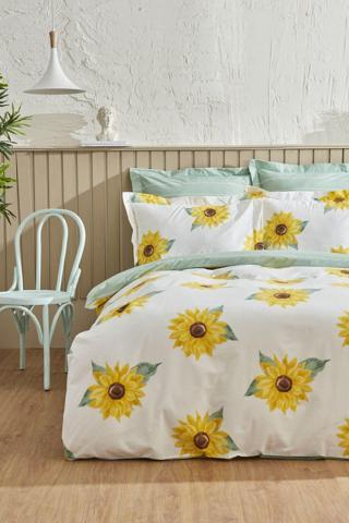 Karaca Home Conrad %100 Pamuk Çift Kişilik Nevresim Takımı Yeşil (PP)