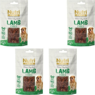 Nutri Canin Lamb Cubes Snack Köpek Ödülü 80 gr x 4 Adet