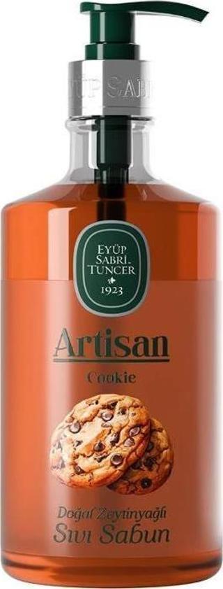 Eyüp Sabri Tuncer Artisan Doğal Zeytinyağlı Sıvı Sabun Cookie 600 ml