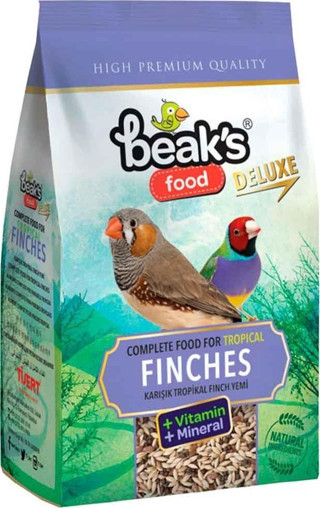 Beaks Tropikal Finch Ve Golden Finch Yemi 400 Gr