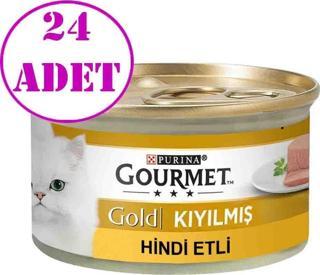 Proplan Gourmet Kıyılmış Hindili Kedi Konservesi 85 Gr 24 Ad