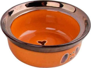 Pawise Seramik Mama Kabı Turuncu 1100 Ml