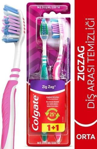 Colgate diş Fırçası Zigzag 1+1