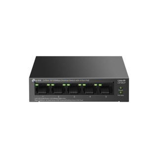 Tp-lınk Ls105lp, Green Tech, 5 Port, Megabit, 4 Port Poe, Metal Kasa, 41w, Yönetilemez, Masaüstü Swi