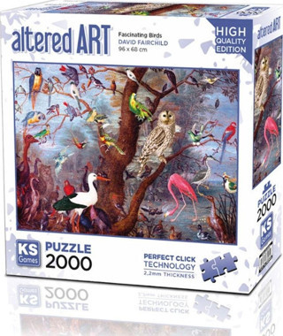 Ks Games Puzzle 2000 Parça Fascinating Birds 22515