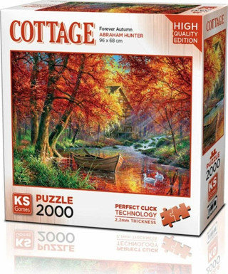 Ks Games Puzzle 2000 Parça Forever Autumn 22514