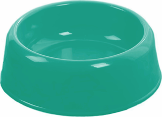 Markapet Kedi Köpek Plastik Mama Ve Su Kabı 20 cm - 200 ml Turkuaz