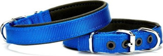 Doggie Softlu Köpek Boyun Tasması 1,5 cm x 35 cm Mavi