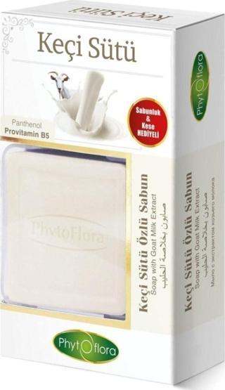 Phytoflora Keçi Sütü Özlü Sabun 125 Gr (Kese Ve Sabunluk Hediyeli)