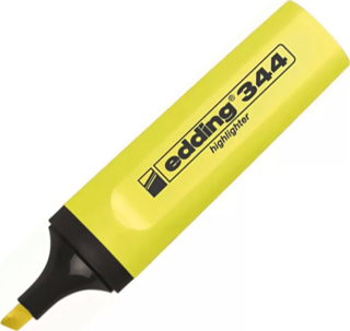 EDDİNG 344 FOSFORLU KALEM SARI