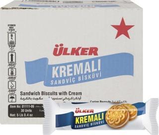 Ülker Kremalı Sandviç Bisküvi 61 Gr X 24 Adet