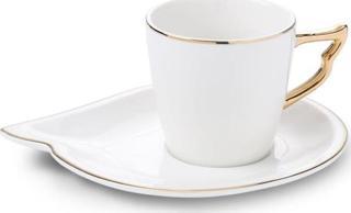 KORKMAZ A8779-1 ANGELA 4 PARÇA 2 KİŞİLİK KAHVE FİNCAN TAKIMI 