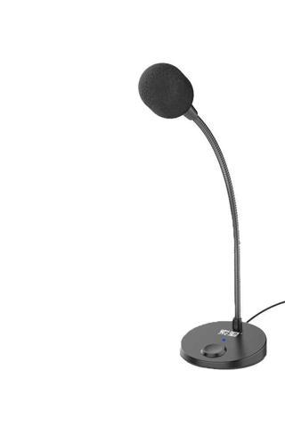 Soaiy Mk2 Mikrofon 3.5 Mm Masaüstü Mikrofon - Esnek Uzun Kollu - Tak & Çalıştır