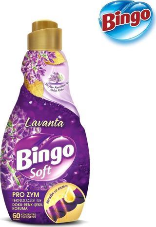 Bingo Konsantre Çamaşır Yumuşatıcısı Lavanta 1440 ml