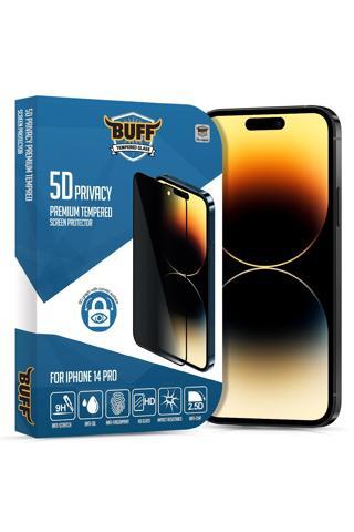 Buff Labs Buff Iphone 14 Pro 5D Privacy Ekran Koruyucu