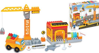 Dede Oyuncak Unisex Çocuk Benim İlk İnşaatım Eğitici Blok Oyun Seti 43 Parça 03160