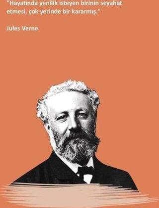 Salon Edebiyat Defter Ciltli Jules Verne