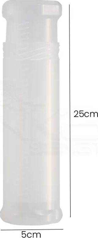 Plastik Fırça Saklama Tüpü 25cm