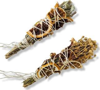 Guruyemiş Box Adaçayı Ve Üzerlik Tütsü Seti 2Li Tütsü Paketi Arınma Şifa Nazar Şans Tütsüsü Seti Bitki Tütsüsü