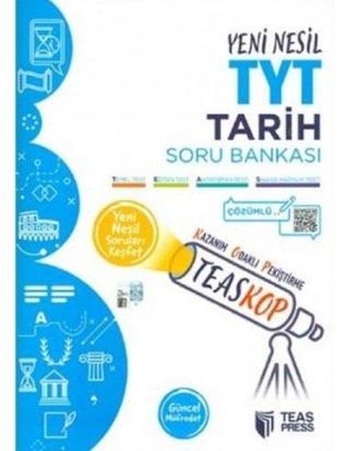 Teaskop TYT Tarih Soru Bankası - Kolektif  - Teas Press Eğitim