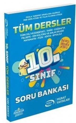 2022 10.Sınıf Tüm Dersler Soru Bankası - Kolektif  - Ankara Murat Yayıncılık