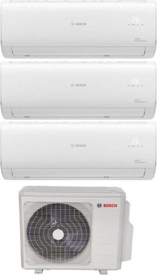 Bosch Multi Split Inverter Klima 42000 Btu 1 Dış + 3 Iç Ünite 12000 + 18000 + 24000 Btu