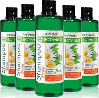 Farmasi Botanics Herbal Mıx Şampuan-500 Ml 5 Adet