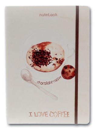 Notelook I Love Chocolate Coffee A7 Çizgili