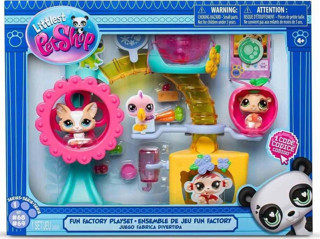 5196 Littlest Pet Shop Minişler Eğlence Fabrikası Oyun Seti S1 -Sunman