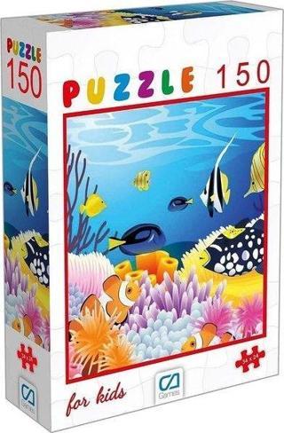 CA Games Balıklar Puzzle 150 Parça 34 x 24 Cm. 6106