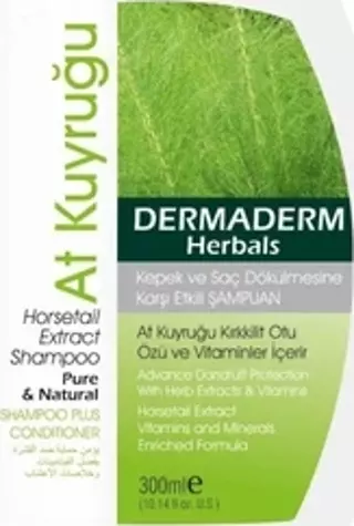 Dermaderm Atkuyruğu Kırkkilit Otu Şampuanı 300ml