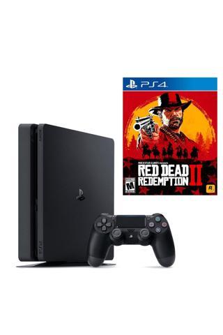 Sony Playstation 4 Slim 500 GB + PS4 Red Dead Redemption 2